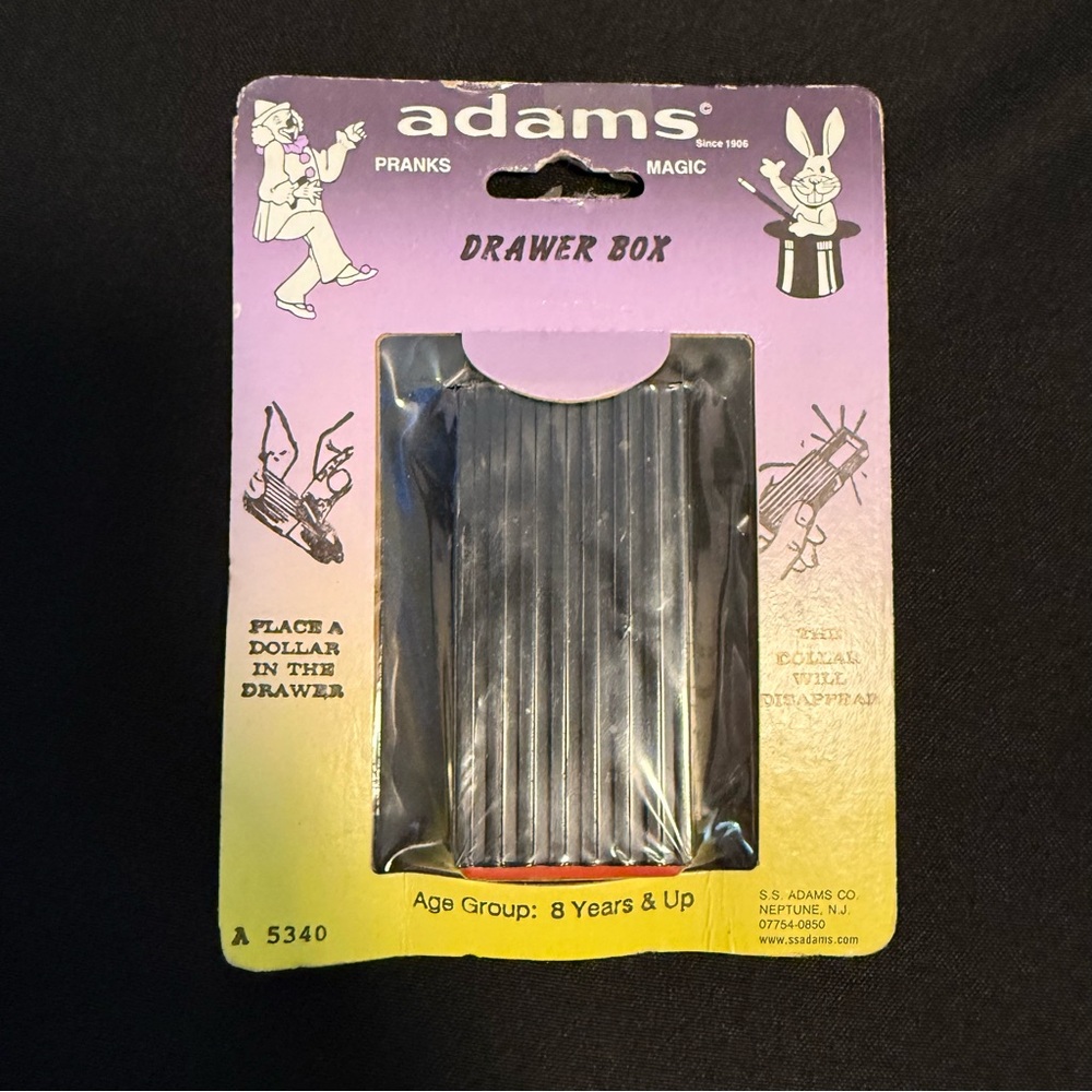 Adams Classic Gags & Jokes‎ Magic Drawer Box New In Box NIB A5340